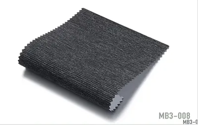 True Blackout fabric swatch, MB3-008 · Charcoal