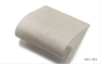 Soft Dimout fabric swatch, ME5-003 · Warm taupe